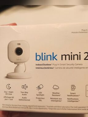 Blink Mini 2 Indoor/Outdoor Smart Security Camera